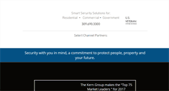 Desktop Screenshot of kerngroupsecurity.com
